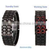 2016 Fashion Electronic Movt Alloy Watch Led Watch For Men Women And Kids thumbnail-1