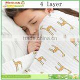 47"*47" Breathable Baby Muslin Blanket , 2 Layers of Muslin Blanket thumbnail-2