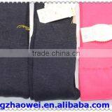 Plain Dyed Soft Fleece Inside Embroidered Kids Pantyhose thumbnail-5