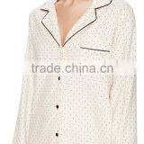 2017 Wholesale China Ladies Pyjamas Night Shirts Sleepwear Pajamas Women Silk Summer Sleepshirt Fancy Sexy Nightwear thumbnail-4