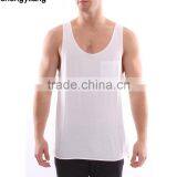 Top Sale Cheap White/black Tank Top Custom High Quality Men Gym Tank Top With Your Logo thumbnail-2
