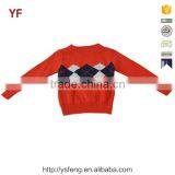 Girl's Cotton Ribbed Jacquard Pullover Sweater thumbnail-1