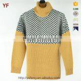 High Quality Turtle Neck Pullover Men Knit Sweaters thumbnail-1
