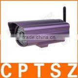 Cheap MJPEG Waterproof Outdoor/Indoor 300K-Pixel CMOS Sensor Wireless Infrared Day Night Network Remote Surveillance IP Camera thumbnail-1