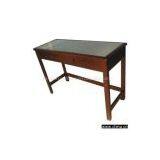 Workshop Desk With Glass Top thumbnail-1