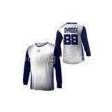 Embroidery / Silk Screen / Heat Transfer Printing Long Sleeves Goalkeeper For Goalkeeper