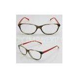 Flexible Red & Black Cool Acetate Womens Eyeglass Frames for Reading thumbnail-1