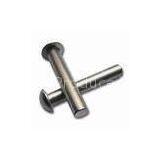 High Precision Hardware Tubular Rivet, Metal Galvanized Flat Head Solid Rivets Custom Made