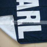 Larger Size and Thicker Weight, 2 Color Jacquard Terry Beach Towel thumbnail-5