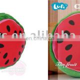 watermelon CD case,plush&stuffed fruit CD holder