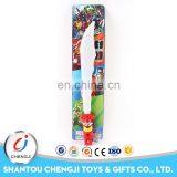 Hot Sale Funny Cartoon Plastic Light up Toy Sword With Sound