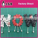 YES LOVE NOW Hand Made Beaded Sequin Appliques