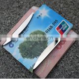 Low price custom metal money clip credit card holder