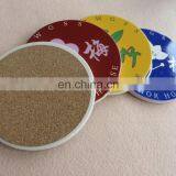 Waterproof Porcelain Coaster With Cork, Custom Design Round Ceramic Coaster thumbnail-4