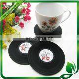 Vinyl Record Coaster, Silicone Record Cup Pad, Vinyl-Style Cup Pad thumbnail-1
