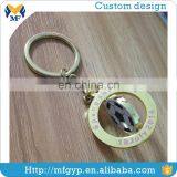 High Quality Custom Logo Rotating Soccer Keychain thumbnail-2
