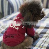 Cheap Pet Dog Embroidery Clothes 52 Fleece Coat Polo Shirt Puppy Hoodie thumbnail-4