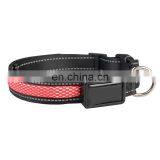 Light up Nylon Led Dog Collar Usb Dog Collar Led Rechargeable thumbnail-5