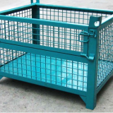 Wire Mesh Roll Container/ Trolley