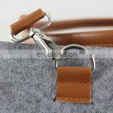 Customized Felt Diaper Caddy With Leather Corner thumbnail-5