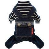 Wholesale Factory Manufacturer More Size Fashion Cotton Pet Clothes Pants Dog Jeans thumbnail-3