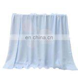 2020 Summer Trending Baby Bed Linen 2 Layers Bamboo Fiber Jacquard Reactive Printing Soft Breathable Baby Summer Swaddle Blanket thumbnail-6