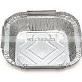 MOQ One Carton Stock Silver Red Green Gold Takeaway Eco-friendly Oval Aluminium Foil Cup thumbnail-5