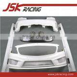 GLASS FIBER BODYKIT+REZ STYLE CARBON FIBER REAR DIFFUSER FOR MERCEDES BENZ A-CLASS W176 AMG( JSK061015)