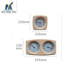 Sauna Accessories Plastic Temperature Moisture Meter With Golden Color Strip thumbnail-1