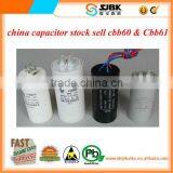 china capacitor stock sell cbb60 & Cbb61