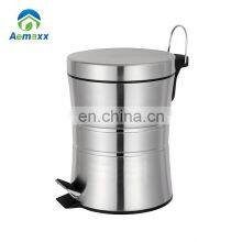 Ванно-кухонный мусорный бак из нержавеющей стали с зеркальным покрытием. Бак для мусора объемом 12 л, 20 л, 27 л, 30 л thumbnail-5