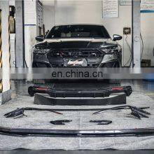 Runde New Arrival Kits For Audi A7 Upgrade Bctxw Style Carbon Fiber Body Kit Front Lip Rear Lip Spoiler thumbnail-2