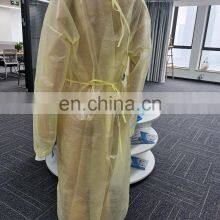 Isolation Gown Safety Womens Mechanic Clothes With Elastic Band thumbnail-5