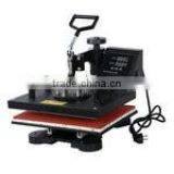 Swing Away Design CE Cetification shaking head heat press printing machine