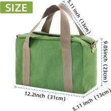 Tool Bag With Waterproof Tool Bag Big Capacity Canvas Tool Bag Electrician Multifunctional Portable Tool Bag