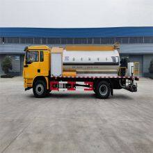 Export-type asphalt spreader, Shaanxi automobile 12 square asphalt spreader custom-made