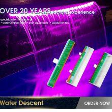 Swimming Pool Waterfall Wall Water Fountain Decoration Sheer Acrylic thumbnail-4