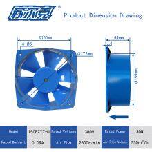 150FZY Warehouse Ventilation Fans /150mm Squirrel Cage Axial Fan Motor/equipment Cooling Fan thumbnail-3