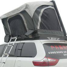 Quick Opening Car Roof Tent for Outdoor Camping, no Need to Set Up. Side Opening Sunshade and Rainproof Aluminum Alloy SUV Car Hardtop Tent thumbnail-5