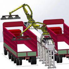 8-Axis Articulated Gripper Robot for Loading Flexible Cargo Fabric Rolls Onto Trucks thumbnail-1