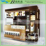 Shopping Mall Shop Coffee Kiosk Design for Decorations