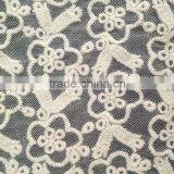 Whole Sale Lace Accessory Mesh Fabric Polyester Embroidery Full Lace for Garment thumbnail-4