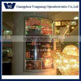 Curved-front Illuminated Poster Display Case With Snap Profiles, Convex Led Poster Holders thumbnail-1