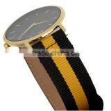 2016 Unusual Quartz Watches Bezel Japan Movt New Design Nylon Watch thumbnail-2