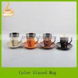 Modren Coffee Mug With Hamburger Shape/mug With Saucer thumbnail-1