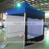 3X3 Folding Gazebo Sidewalls With Mesh Windows and Doors thumbnail-2