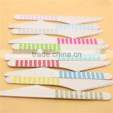 Disposable Weeding/Birth day Party Used high quality Mini Cake knives/dessert knives/wooden knives