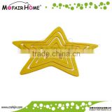 Kitchenware assembled star shape silicone table mats