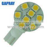 8 LEDs SMD 5050 12v T10 Led Car Bulb for Car