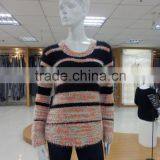 Women Crew Neck Short Sleeve Jersey Knit Pullover Dress Sweater2016 Fall/winter Viscose/nylon/wool Quality Choice thumbnail-4